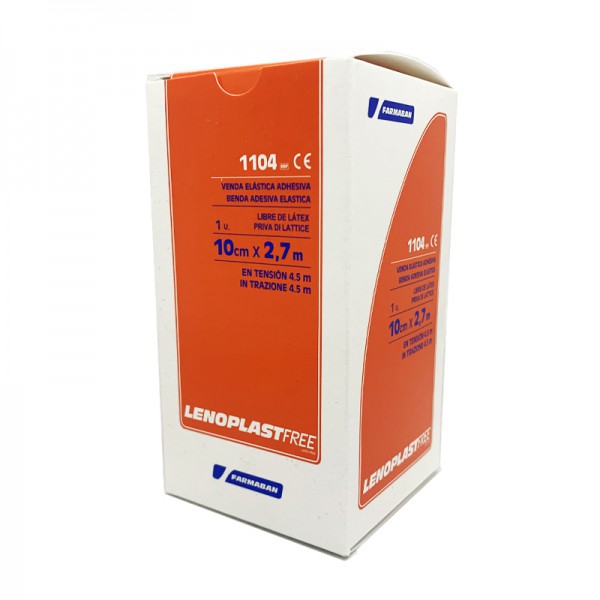 Lenoplast Free 10 cm x 2,7 m: Elastischer Haftverband (Box)
